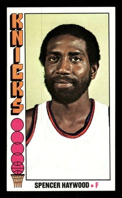 NBAカード 1975 スペンサーヘイウッド spencer haywood 1976-77 Topps Basketball 28 Spencer Haywood ex-exmt+ BXCP42 | eBay
