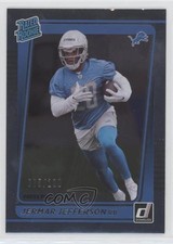 2021 Panini Donruss Rated Rookie Press Proof Silver 75/100 Jermar Jefferson 0cz