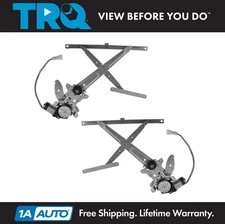 TRQ Front Window Regulators w/ Motor for 84-89 4Runner Pickup w/o Vent Glass