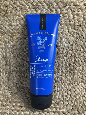 Bath & Body Works Aromatherapy SLEEP Lavender Cedarwood Body Cream 8oz ~New