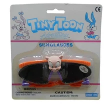 Tiny Toon Adventues Sunglasses Hamton J. Pig NIP Vintage 1995 Dorda Toys 14123