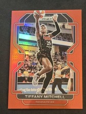 2022 Panini Prizm WNBA - Tiffany Mitchell #96 Red Prizm /199