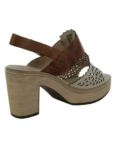 Pikolinos Womens Saint Martin W9G-1658 Sandals, Marfil/Brandy, 41 EU/10.5-11 US - 第 3/3 張圖片
