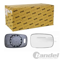 TYC Spiegelglas Konvex Rechts Passend FüR Renault Clio Grand Laguna Megane ScÉNi