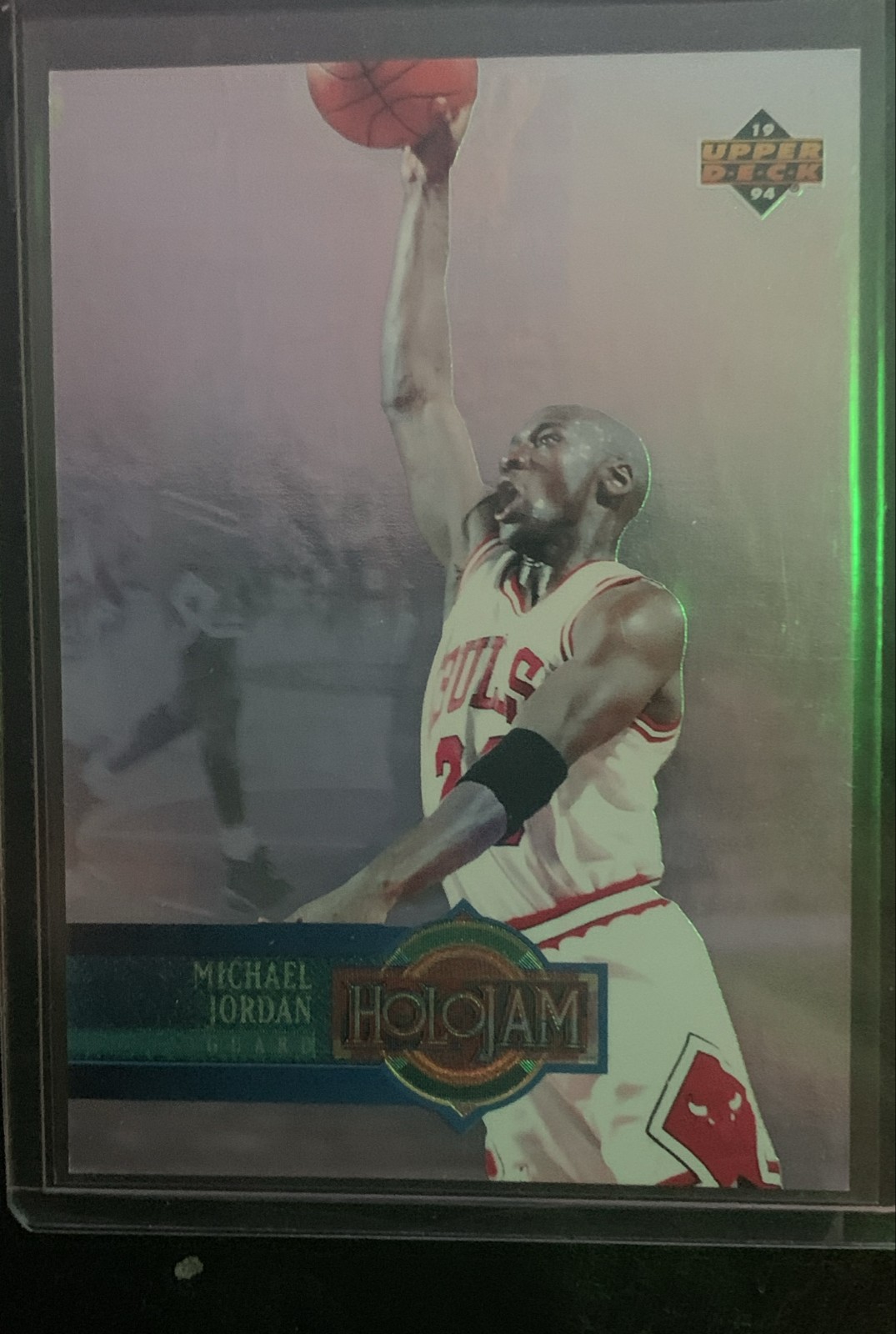 1993-94 Upper Deck - Box Set Holojam Michael Jordan #H4 Upper Deck Logo on Right