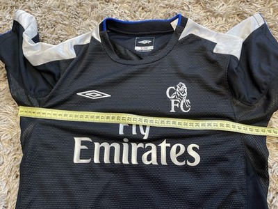Vintage CHELSEA 2004/2005 Away Boys Football Shirt Jersey UMBRO