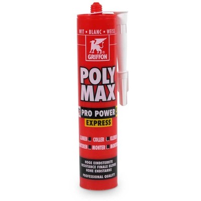 Griffon Poly Max Pro Power Express weiss | Konstruktionsklebstoff