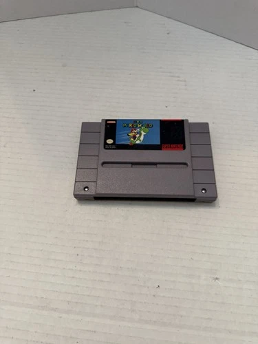 New ListingSuper Mario World SNES Super Nintendo Game Cartridge (Game ONLY)