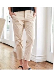 Frank  Eileen Wicklow The Italian Chino Pant in Khaki Size 6