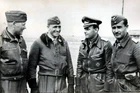 WW2 LUFTWAFFE FIGHTER ACE OBERSTLT.BAER KNIGHTS CROSS OL SWORDS WAR HOFFMAN SGND