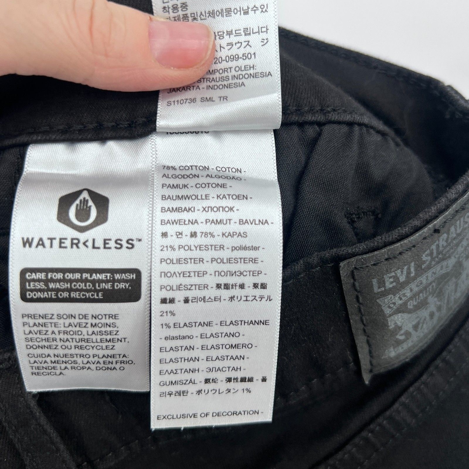 Levis Classic Bootcut Black Jeans Basic Staple Cl… - image 10