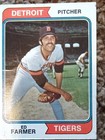 Photo of 1974 Topps #506 Ed Farmer Detroit Tigers Baseball Card