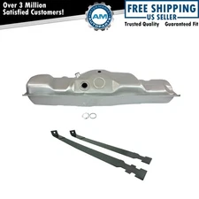 Fuel Gas Tank with Straps Set Kit 19 Gallon for 80-84 Ford Truck F100 F150 F250