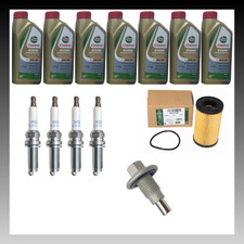 Service Kit Jaguar E-PACE 2.0P 2017-2021 Oil Filter Sump & Spark Plugs