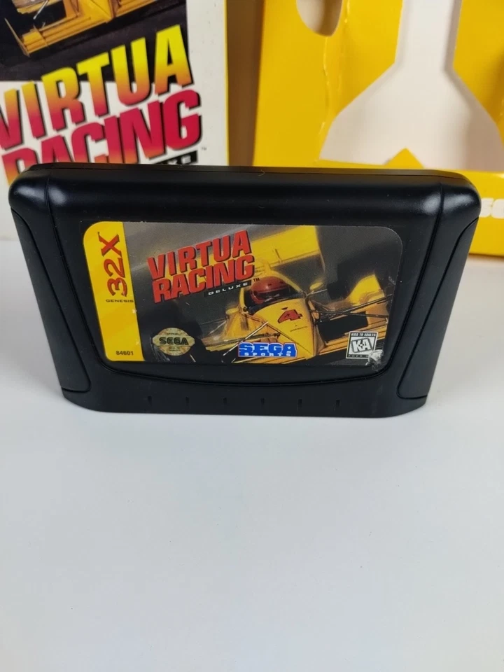 Virtua Racing Deluxe (Sega Genesis 32x) Missing Manual - Tested  - Image 2 of 4