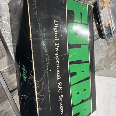 NOS Early Futaba Gold Six Channel Radio System For R/c Model Airplane Untestd