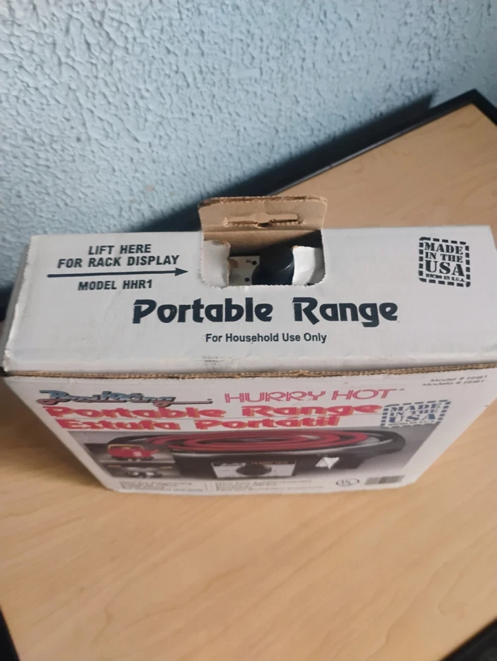 Placa caliente portátil Broil King Hurry Hot HHRI de colección FUNCIONA bien usada en excelente estado Foto 3 de 4