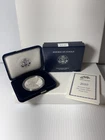 2010-W Proof $1 American Silver Eagle Box, OGP & COA