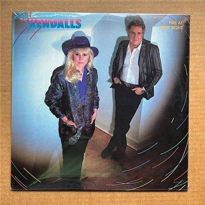 KENDALLS FIRE AT FIRST SIGHT LP 1986 - still sealed with saw cut in cover USA