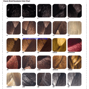 Rastafri Braiding Hair Color Chart