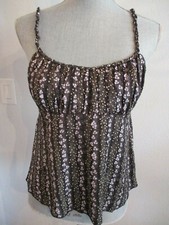 NWT FREE PEOPLE SMALL DARK COMBO CAMISOLE TOP MSRP 58.00