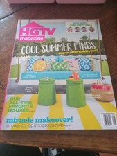 HGTV Magazine July/August 2017 Cool Summer Finds Curb Appeal Makeover Houses
