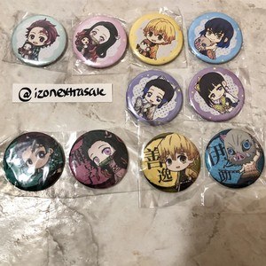 Demon Slayer Kimetsu No Yaiba Fanmade Pins Badges Ebay