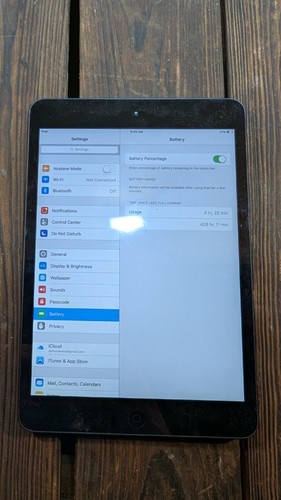 Apple iPad mini A1454 16 GB, Wi-Fi + 4G, 7.9 in - Black/Slate - Afbeelding 10 van 11