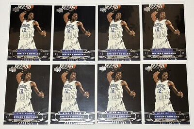 DWIGHT HOWARD 2004 UPPER DECK LOT OF 8 UD STAR ROOKIE #224 MAGIC SP RC!!!