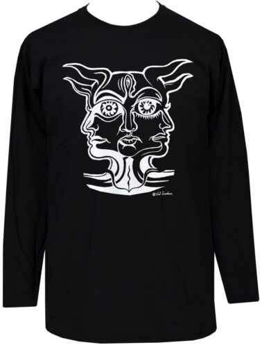 Men's Long Sleeve T-Shirt Val Denham Trans Art Industrial Demons Demonic Satanic - Picture 1 of 1