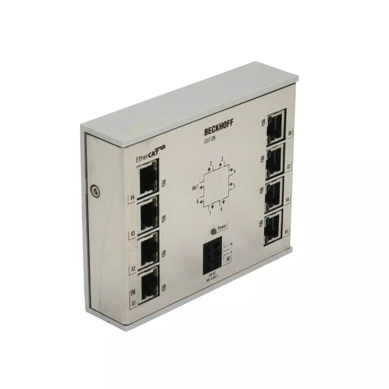 1PC Beckhoff CU1128 8 Port RJ45 EtherCAT hub (24V DC) Brand new - Image 3 of 4