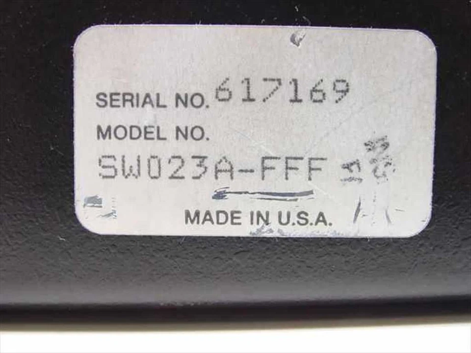 Black Box SW023A-FFF Manual ABC Switch 25-Pin Parallel / Serial 1-to-2 - Image 3 of 3