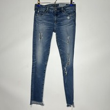 AG Adriano Goldschmied The Legging Super Skinny Ankle Denim Jean Women's 28 R