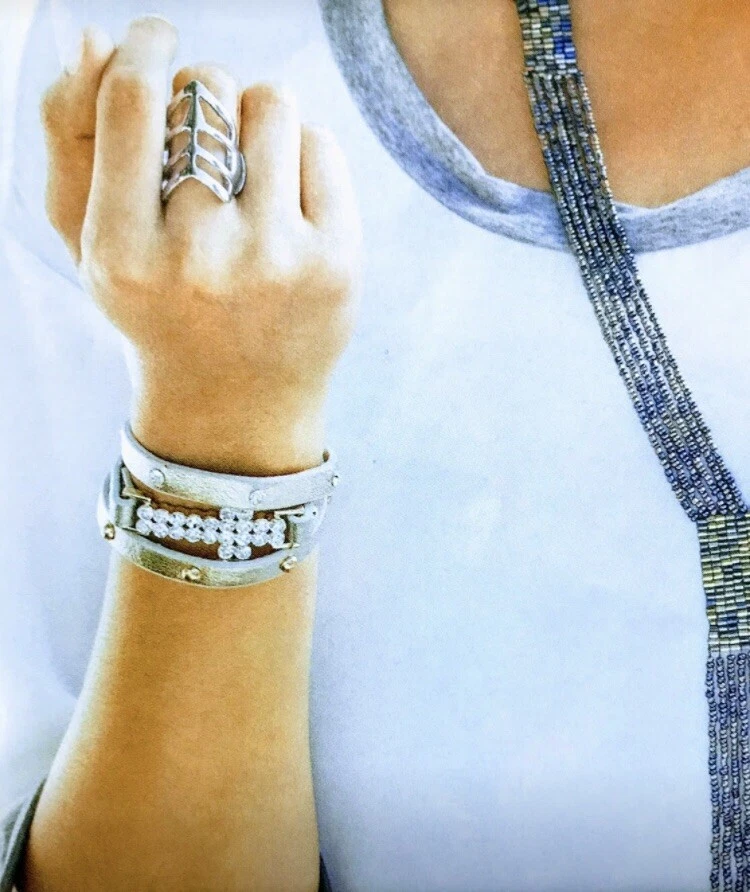 Cross wrap bracelet sale