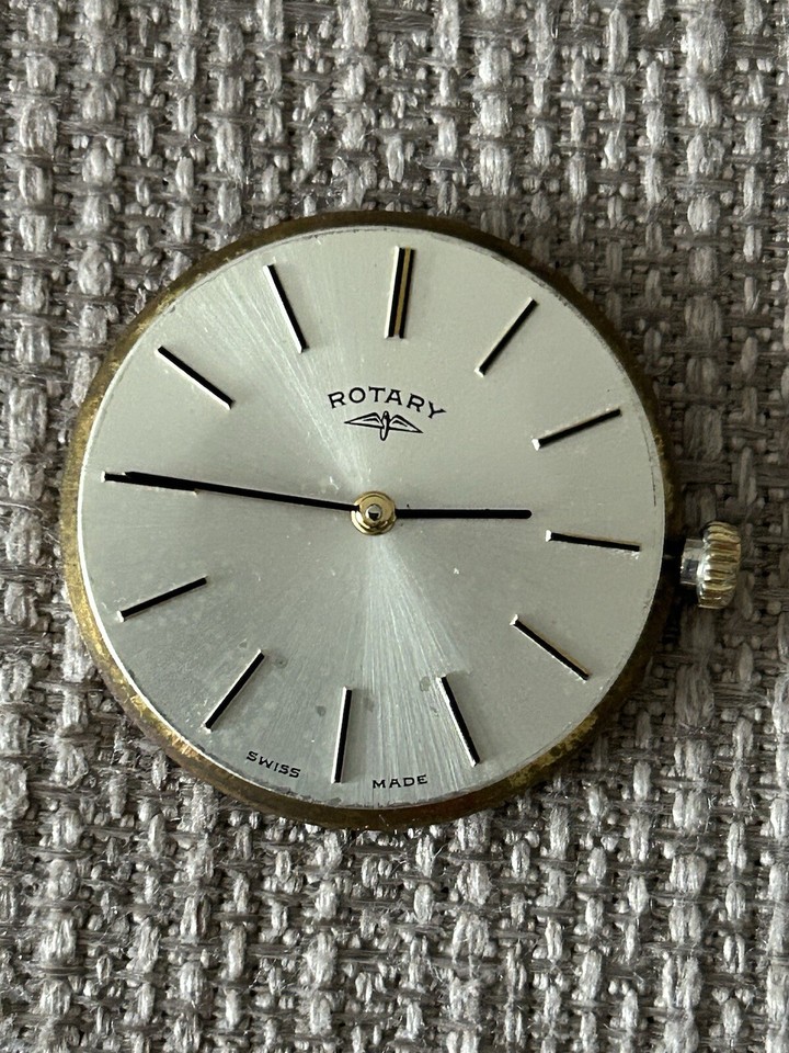 Vintage Rotary 9ct 375 Mens Gold Watch Fully Working, Serviced Good Time Keeping eBay