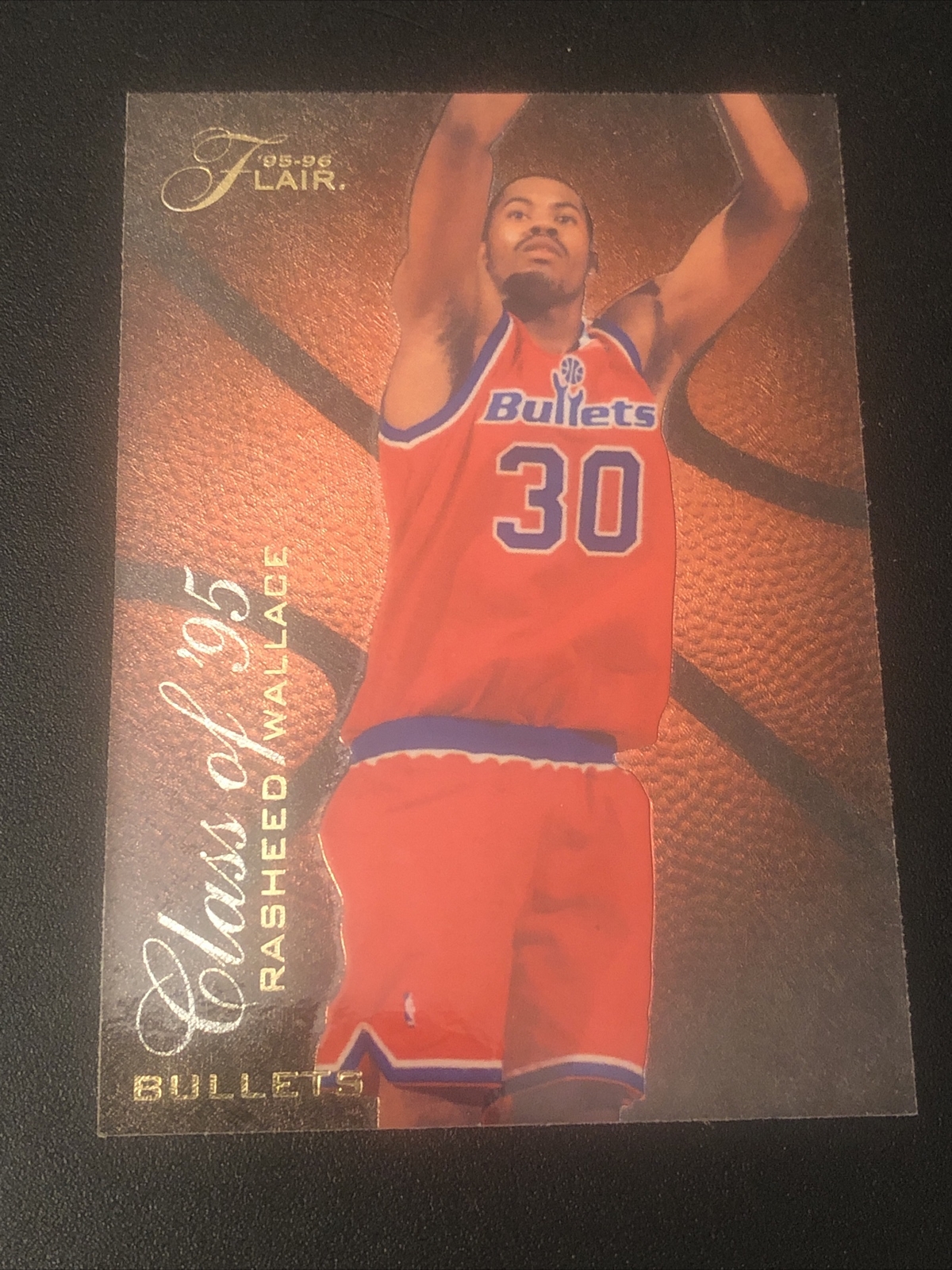 1995-96 Flair Class Of ‘95 Rasheed Wallace Rookie #R-13