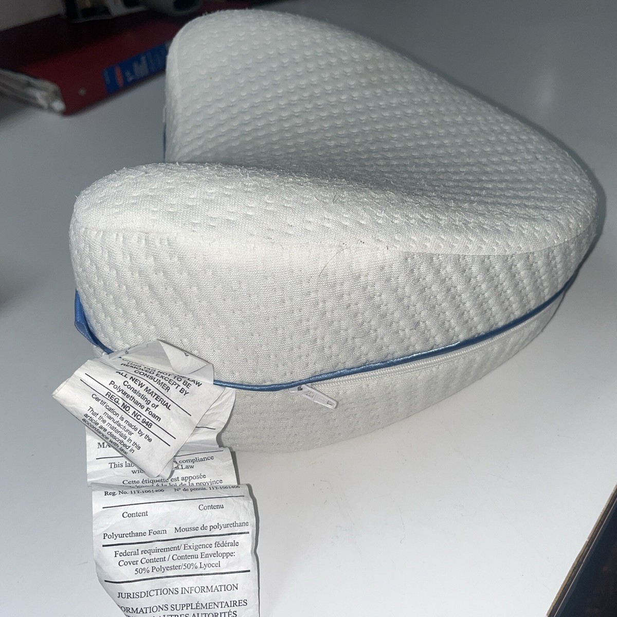 Memory Foam Pillow Contour Leg Pillow As Seen On Tv Contour Legacy