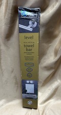 Gatco Level 18" Towel Bar in Brushed Nickel , bathroom