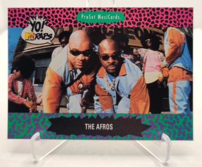 1991 YO! MTV Raps #144 The Afros music trading card | eBay