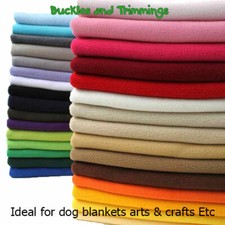 Polar Fleece Fabric Anti Pill, Fully Washable,150cm Wide, Lots of Colours