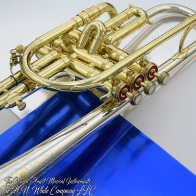 1964 Vintage King H. N. White Silversonic Master Model Cornet Wow