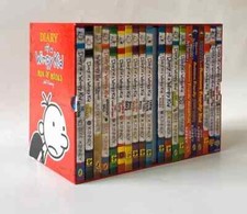 A Library of Diary of a Wimpy Kid 1-21 Books ...