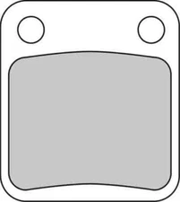 Ferodo brake pads SG Sint anter YAMAHA 250 YFM BEAR TRAKER 2001-2004
