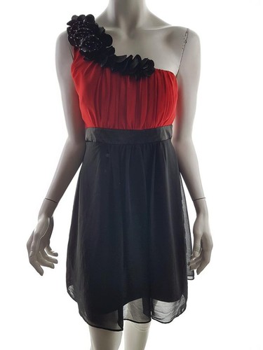 Quiz Size 42 Black Knee-Length Ball Gown Evening Dress Sleeveless Pebbles
