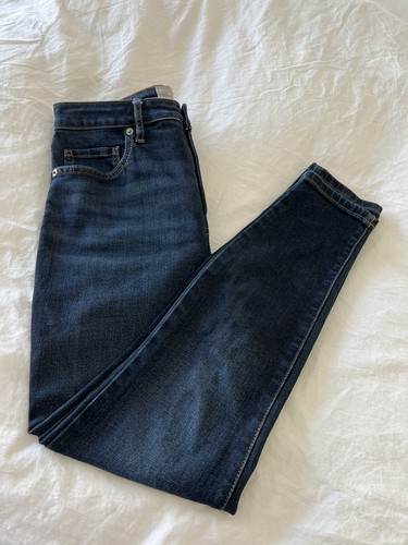 Everlane | Curvy High Rise Skinny Crop | Size 27 | Medium Wash Denim - Picture 8 of 8