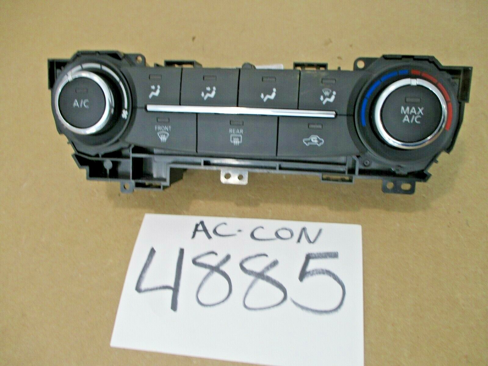 2016 2017 Nissan Sentra AC and Heater Control Used Stock #4885-AC 