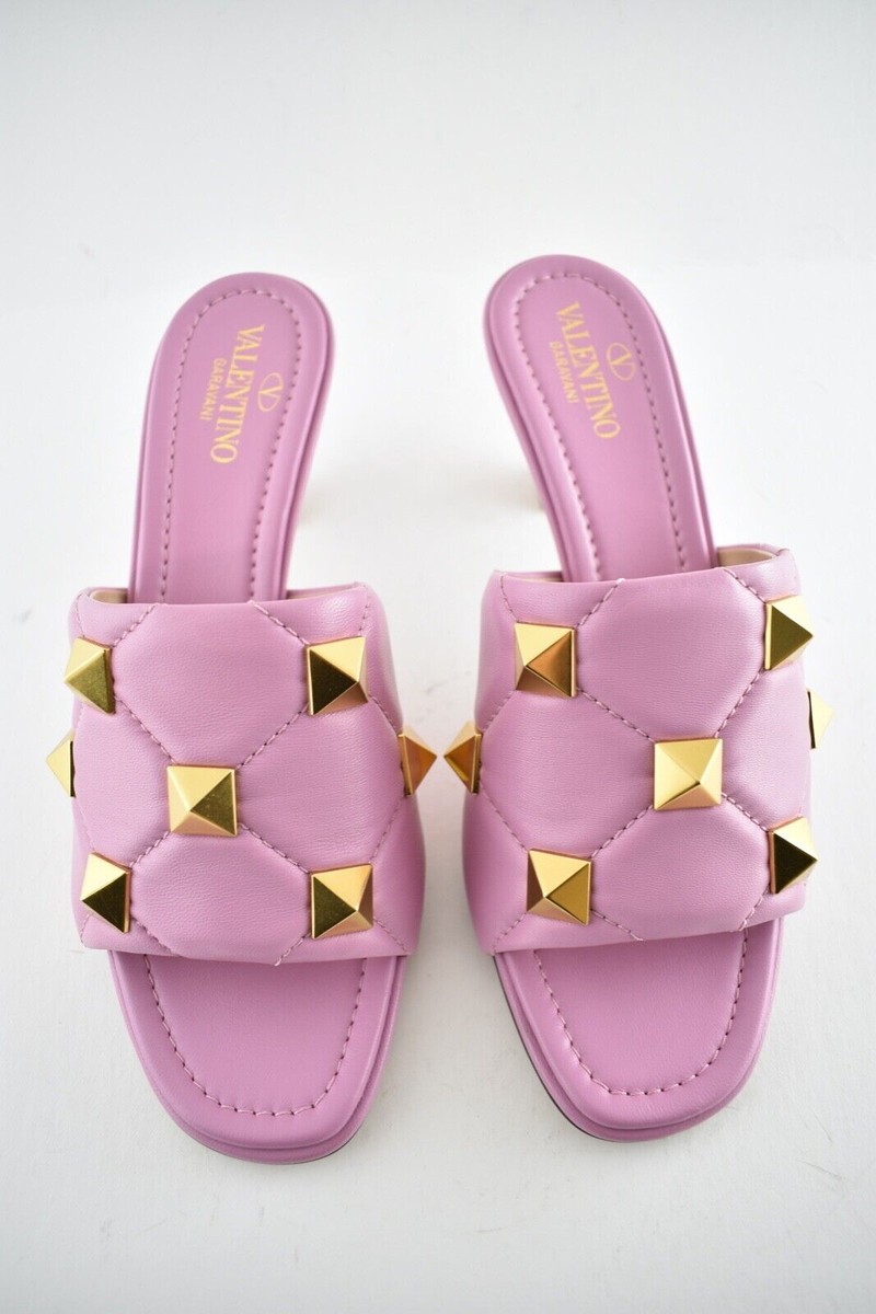 ★VALENTINO★ Roman Stud Mule Sandal Pink XW2S0BK3ZCGGF9 XW2 uploading-1339736-jpg20220810-