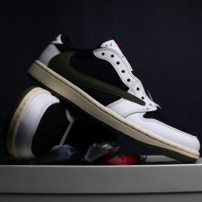 Travis Scott x Jordan 1 Retro Low OG ''Olive'' | DZ4137-106