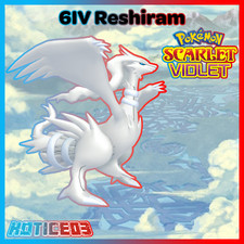 Reshiram 6IV Pokemon Scarlet & Violet 🚀Fast🚀 Indigo Disk DLC