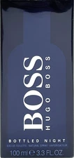 HUGO BOSS BOTTLED NIGHT EAU DE TOILETTE SPRAY FOR MEN 3.3 Oz / 100 ml BRAND NEW!